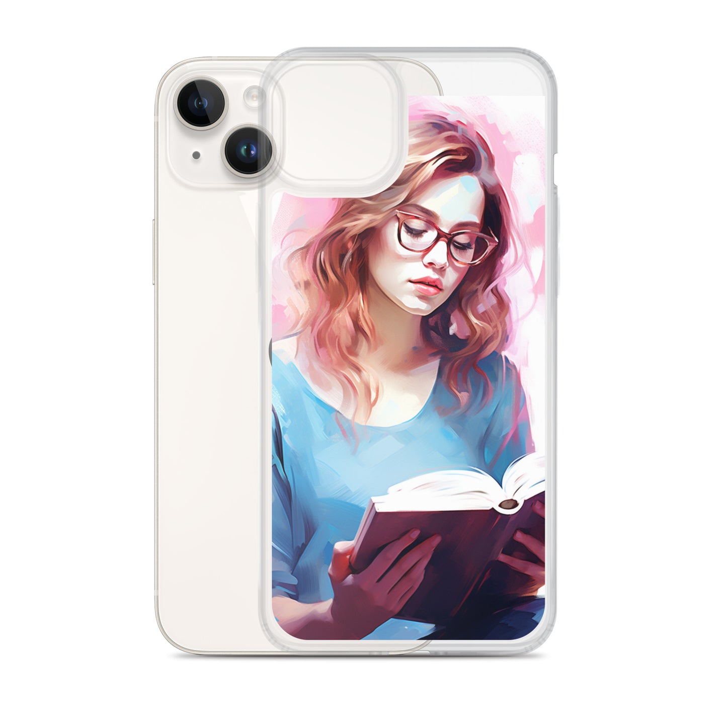 Clear Case for iPhone®, Book Lover I