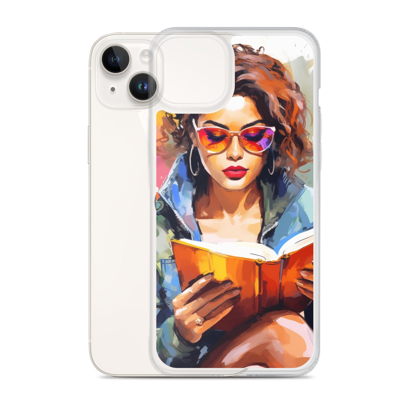 Clear Case for iPhone®, Book Lover III