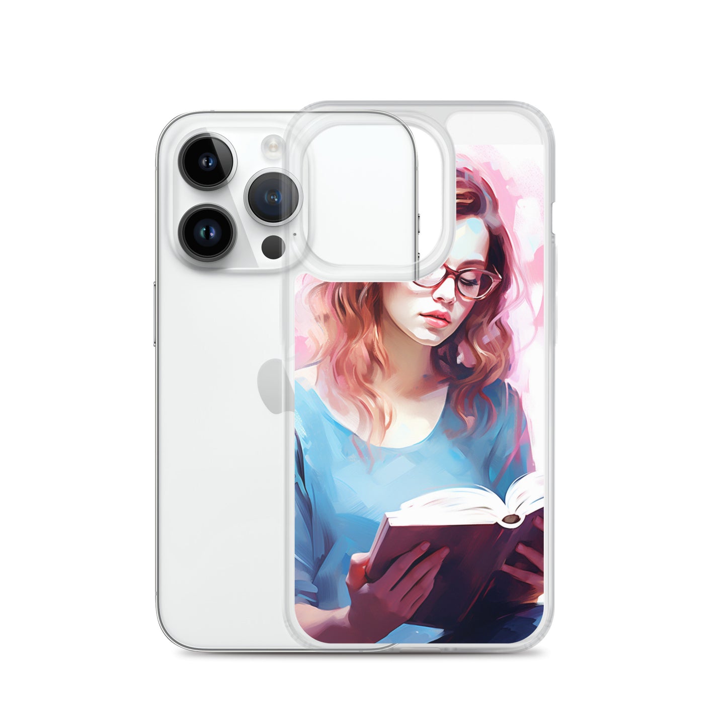 Clear Case for iPhone®, Book Lover I
