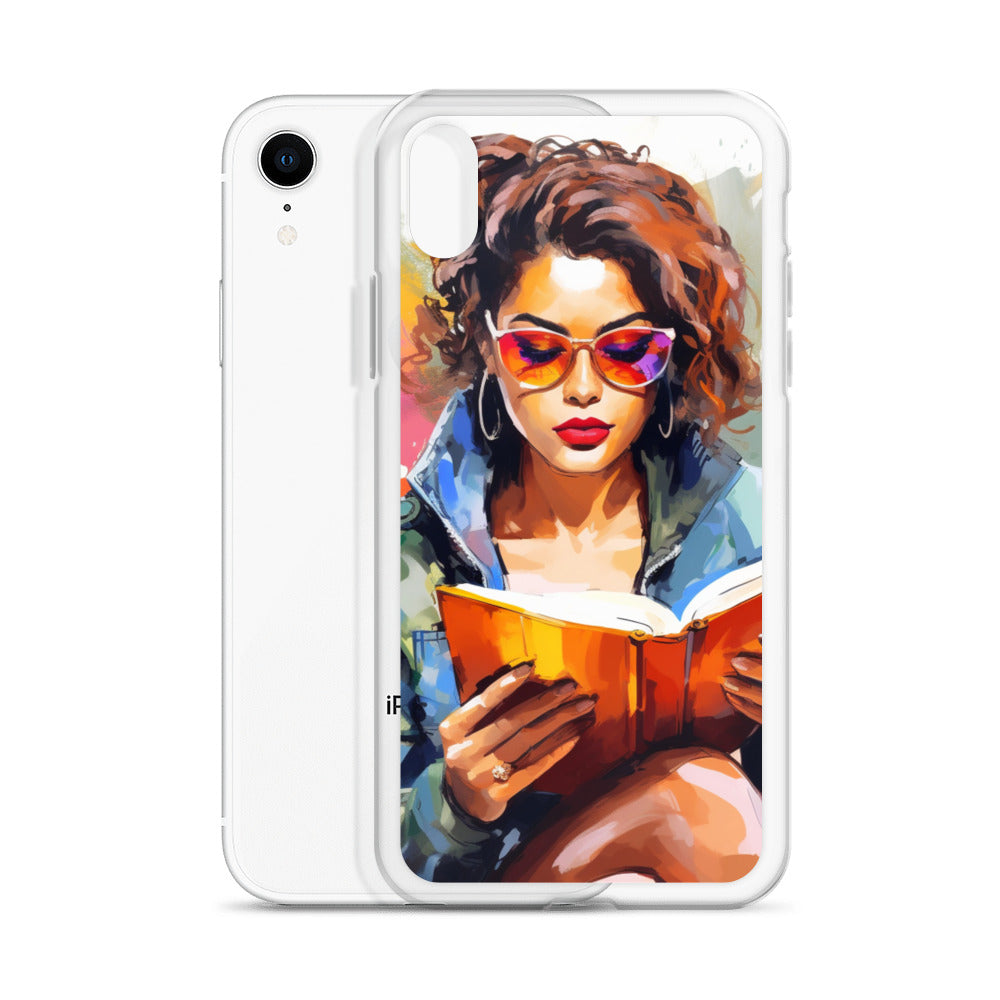 Clear Case for iPhone®, Book Lover III